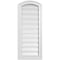 Ekena Millwork Arch Top Surface Mount PVC Gable Vent: Non-Functional, w/2"W x 1-1/2"P Brickmould Frame, 14"W x 32"H GVPAR14X3202SN - alternate 1